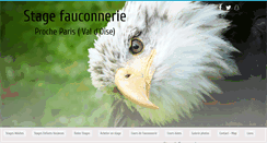 Desktop Screenshot of fauconneriestageparis.com